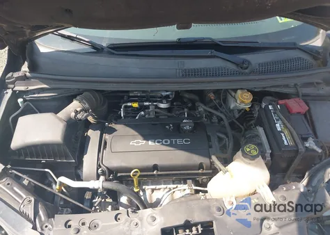 2015 Chevrolet Sonic Lt Auto из США, поврежденный, VIN 1G1JC5SH4F4187569